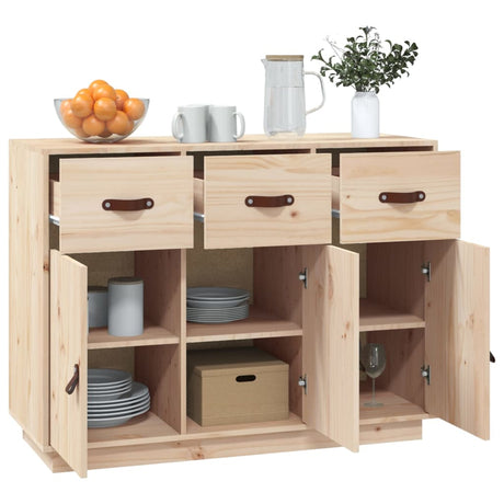 Dressoir 100x40x75 cm massief grenenhout - AllerleiShop