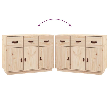 Dressoir 100x40x75 cm massief grenenhout - AllerleiShop