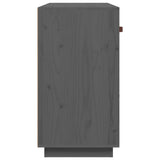 Dressoir 100x40x75 cm massief grenenhout grijs - AllerleiShop