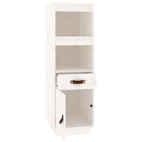 Hoge kast 34x40x108,5 cm massief grenenhout wit - AllerleiShop