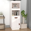 Hoge kast 34x40x108,5 cm massief grenenhout wit - AllerleiShop