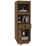 Hoge kast 34x40x108,5 cm massief grenenhout honingbruin - AllerleiShop