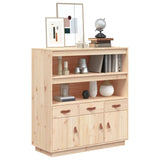 Hoge kast 100x40x108,5 cm massief grenenhout - AllerleiShop