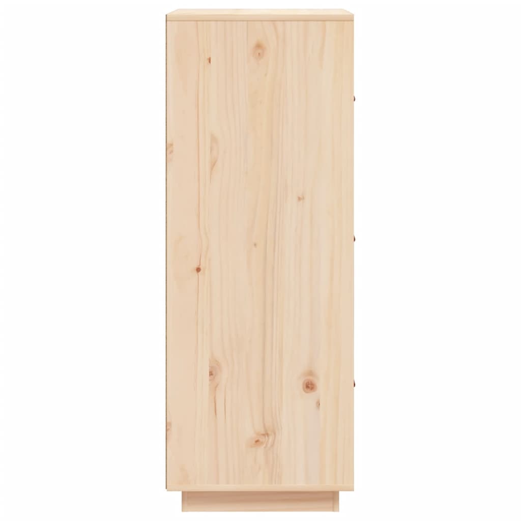 Hoge kast 34x40x108,5 cm massief grenenhout - AllerleiShop