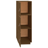 Hoge kast 34x40x108,5 cm massief grenenhout honingbruin - AllerleiShop