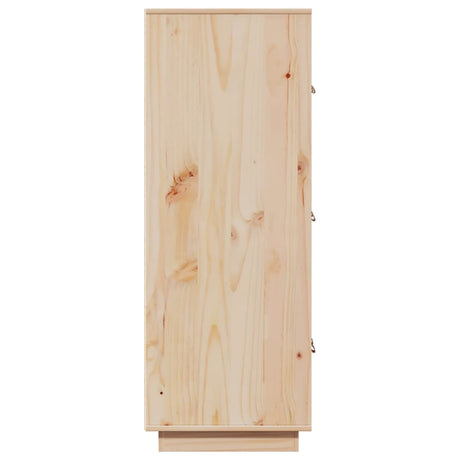 Hoge kast 67x40x108,5 cm massief grenenhout - AllerleiShop