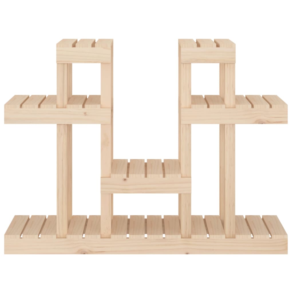 Houten Plantenstandaard 104,5x25x77,5 cm van Massief Grenenhout