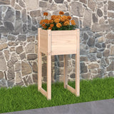 Plantenbak 40x40x81 cm massief grenenhout - AllerleiShop