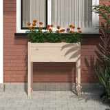 Plantenbak 78x40x81 cm massief grenenhout - AllerleiShop