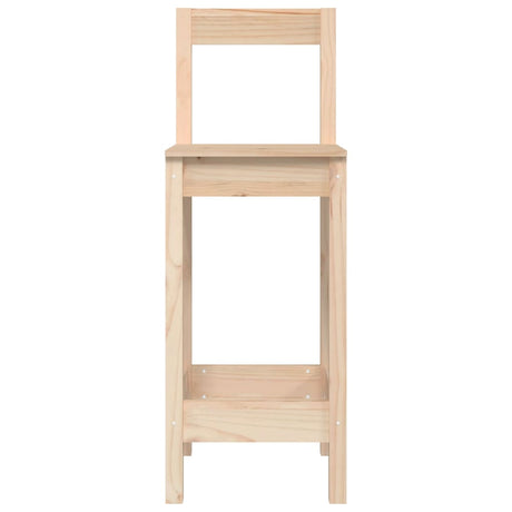 Barstoelen 2 st 40x41,5x112 cm massief grenenhout - AllerleiShop