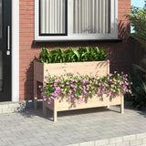 Plantenbak 110x84x75 cm massief grenenhout - AllerleiShop