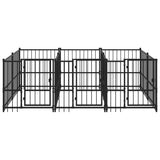 Hondenkennel voor buiten 5,63 m² staal - AllerleiShop