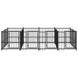 Hondenkennel voor buiten 7,51 m² staal - AllerleiShop