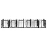 Hondenkennel voor buiten 11,26 m² staal - AllerleiShop