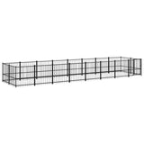 Hondenkennel voor buiten 15,02 m² staal - AllerleiShop