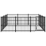 Hondenkennel voor buiten 8,47 m² staal - AllerleiShop