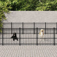 Hondenkennel voor buiten 18,82 m² staal - AllerleiShop