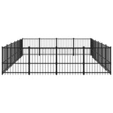 Hondenkennel voor buiten 22,58 m² staal - AllerleiShop