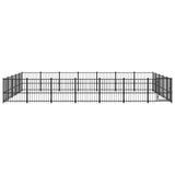 Hondenkennel voor buiten 32,93 m² staal - AllerleiShop