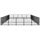 Hondenkennel voor buiten 47,05 m² staal - AllerleiShop