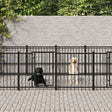 Hondenkennel voor buiten 11,26 m² staal - AllerleiShop