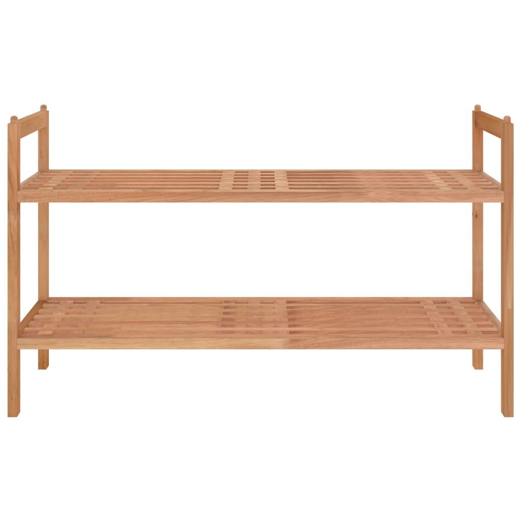 Schoenenrek 69x27x41 cm massief walnotenhout - AllerleiShop