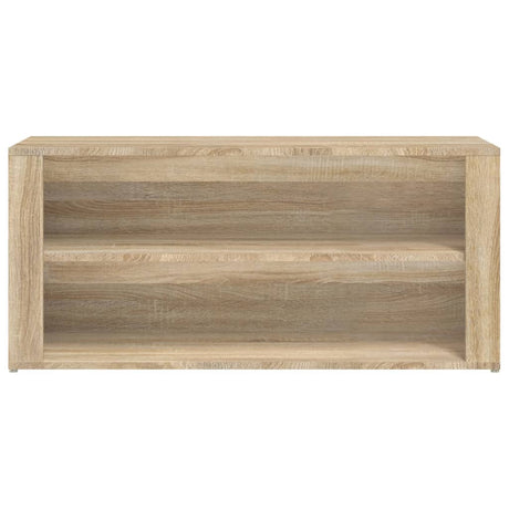 Schoenenrek 100x35x45 cm bewerkt hout sonoma eikenkleurig - AllerleiShop