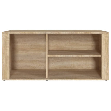 Schoenenkast 100x35x45 cm bewerkt hout sonoma eikenkleurig - AllerleiShop