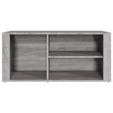 Schoenenkast 100x35x45 cm bewerkt hout grijs sonoma - AllerleiShop