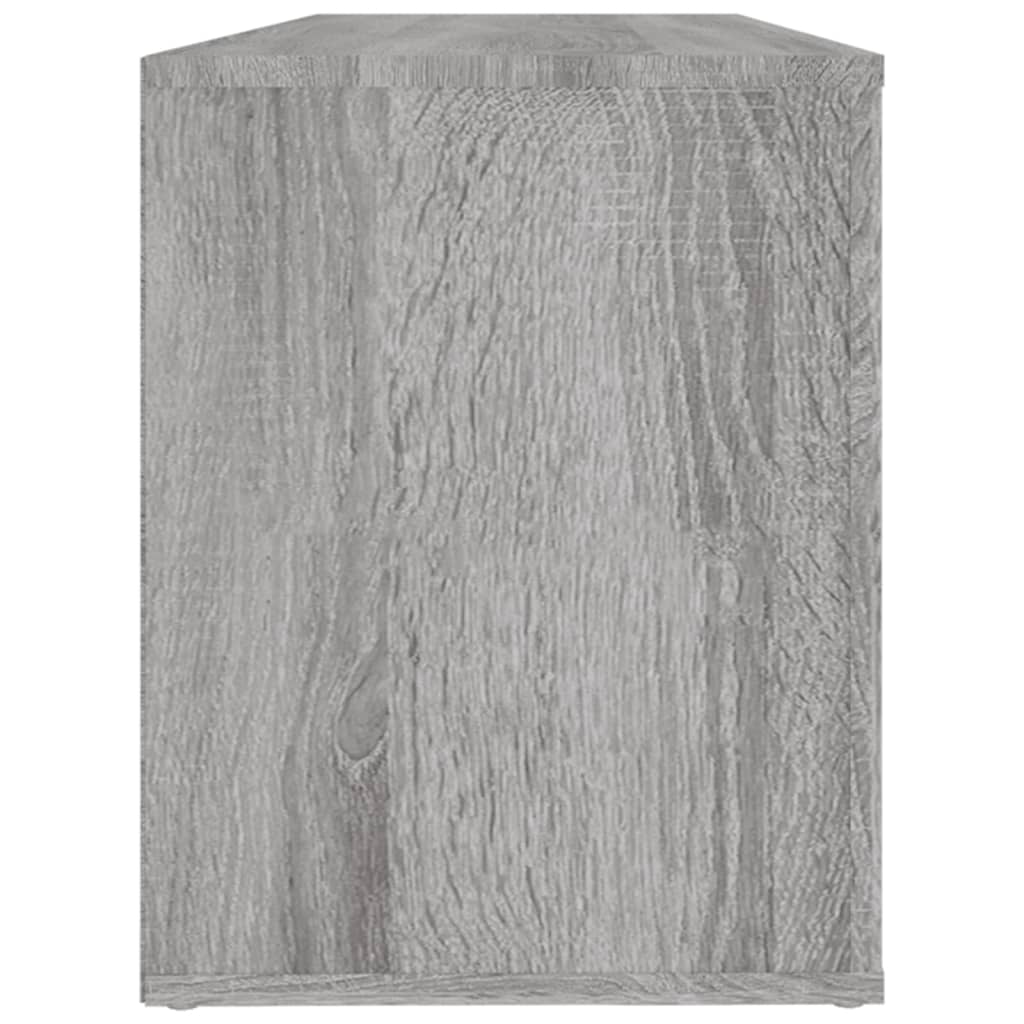 Schoenenkast 100x35x45 cm bewerkt hout grijs sonoma - AllerleiShop