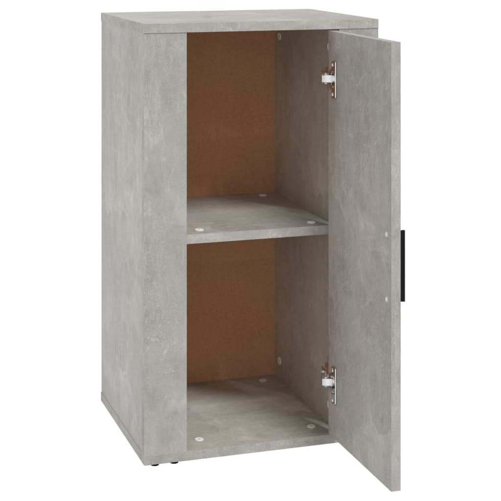 Dressoir 40x33x70 cm bewerkt hout betongrijs - AllerleiShop