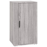 Dressoir 40x33x70 cm bewerkt hout grijs sonoma eikenkleurig - AllerleiShop