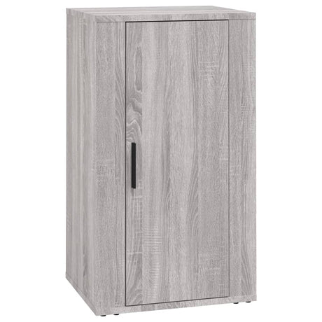 Dressoir 40x33x70 cm bewerkt hout grijs sonoma eikenkleurig - AllerleiShop