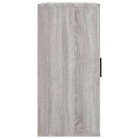 Dressoir 40x33x70 cm bewerkt hout grijs sonoma eikenkleurig - AllerleiShop