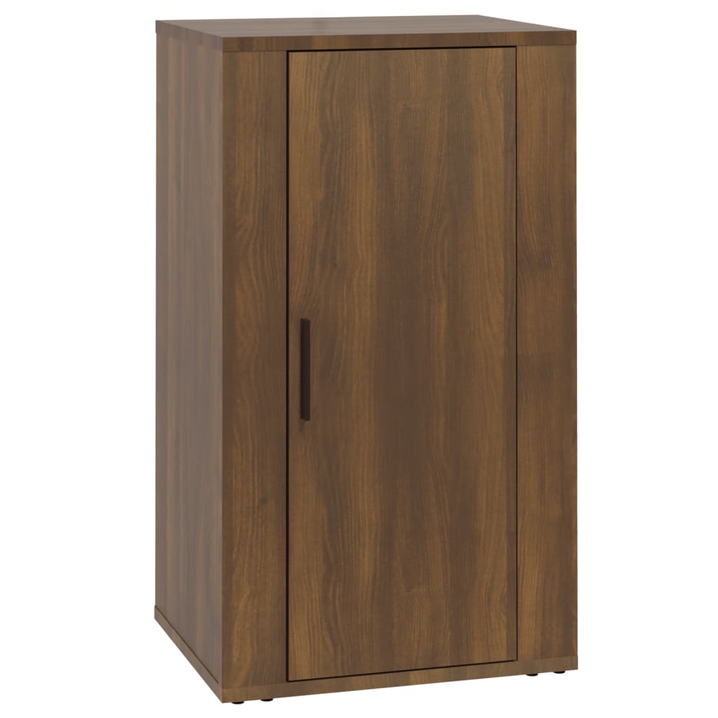 Dressoir 40x33x70 cm bewerkt hout bruin eikenkleur - AllerleiShop