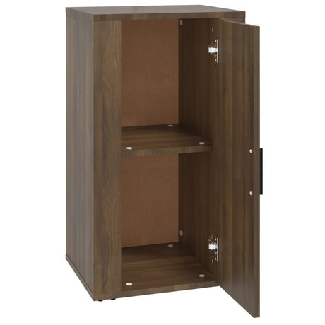 Dressoir 40x33x70 cm bewerkt hout bruin eikenkleur - AllerleiShop