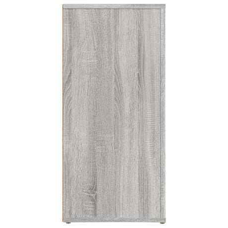 Dressoir 40x33x70 cm bewerkt hout grijs sonoma eikenkleurig - AllerleiShop