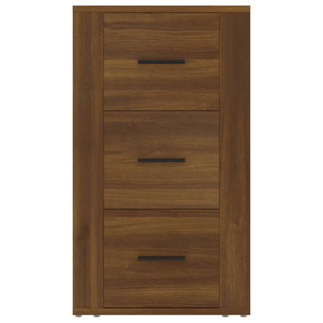 Dressoir 40x33x70 cm bewerkt hout bruin eikenkleur - AllerleiShop