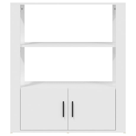 Dressoir 80x30x90 cm bewerkt hout wit - AllerleiShop