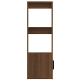 Dressoir 80x30x90 cm bewerkt hout bruin eikenkleur - AllerleiShop