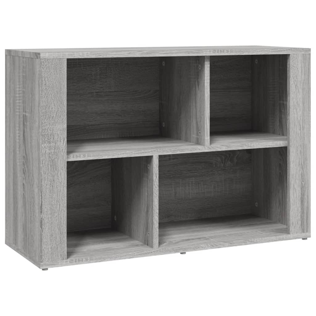 Dressoir 80x30x54 cm bewerkt hout grijs sonoma eikenkleurig - AllerleiShop