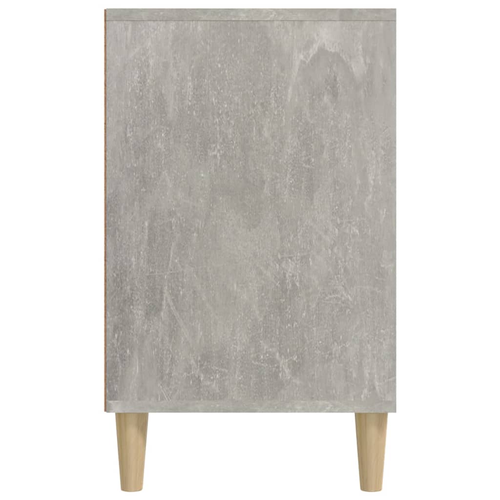 Schoenenkast 102x36x60 cm bewerkt hout betongrijs - AllerleiShop