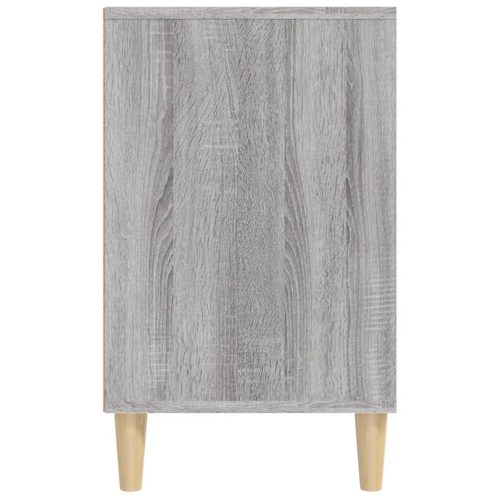 Schoenenkast 102x36x60 cm bewerkt hout sonoma grijs - AllerleiShop