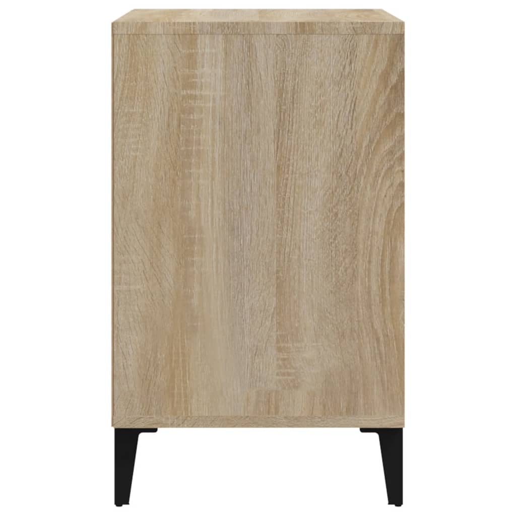 Schoenenkast 102x36x60 cm bewerkt hout sonoma eikenkleurig - AllerleiShop