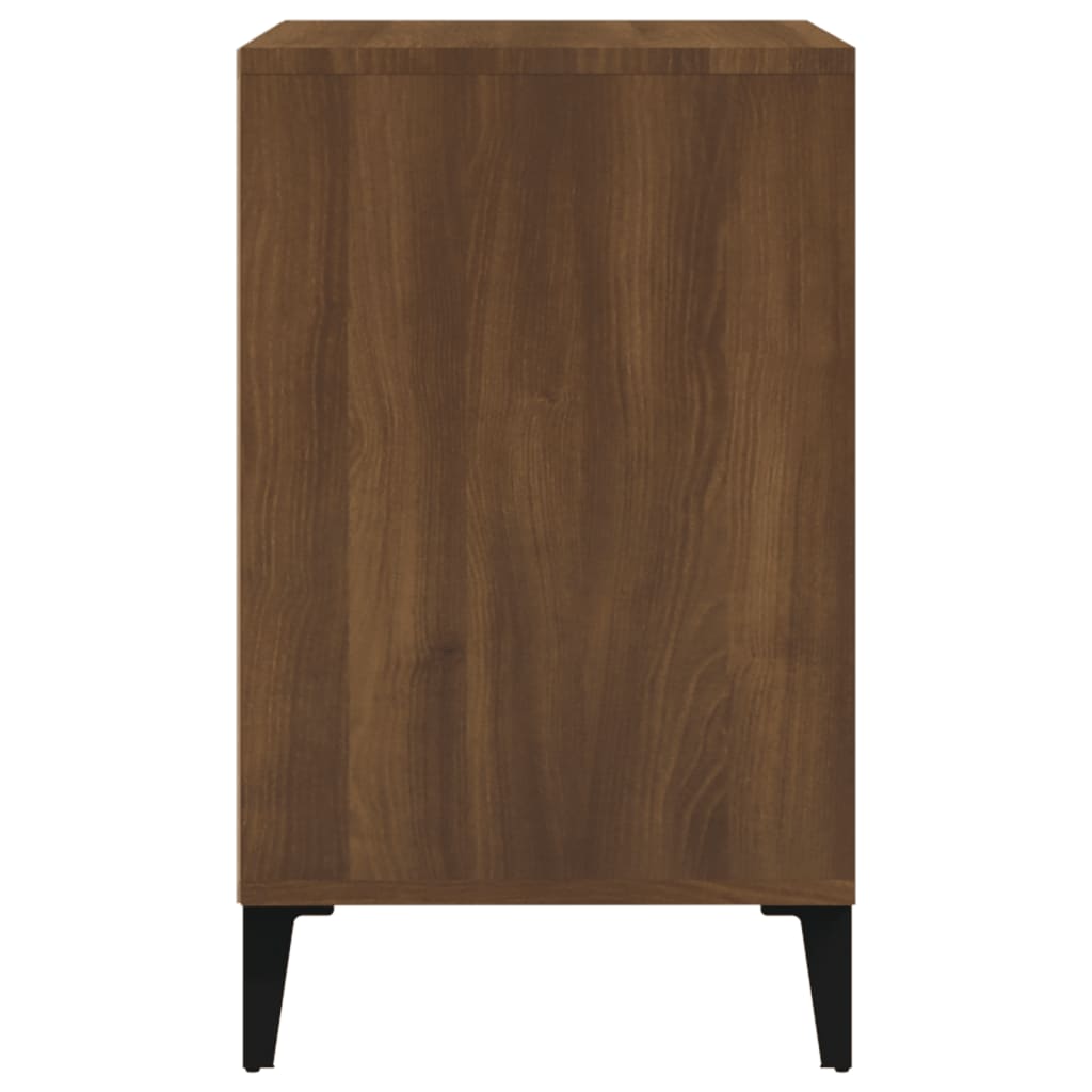 Schoenenkast 102x36x60 cm bewerkt hout bruin eikenkleur - AllerleiShop