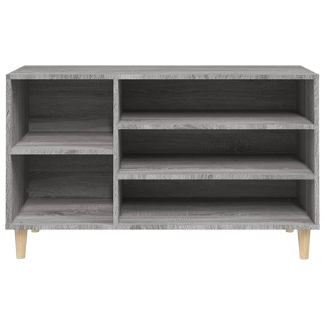 Schoenenkast 102x36x60 cm bewerkt hout sonoma grijs - AllerleiShop