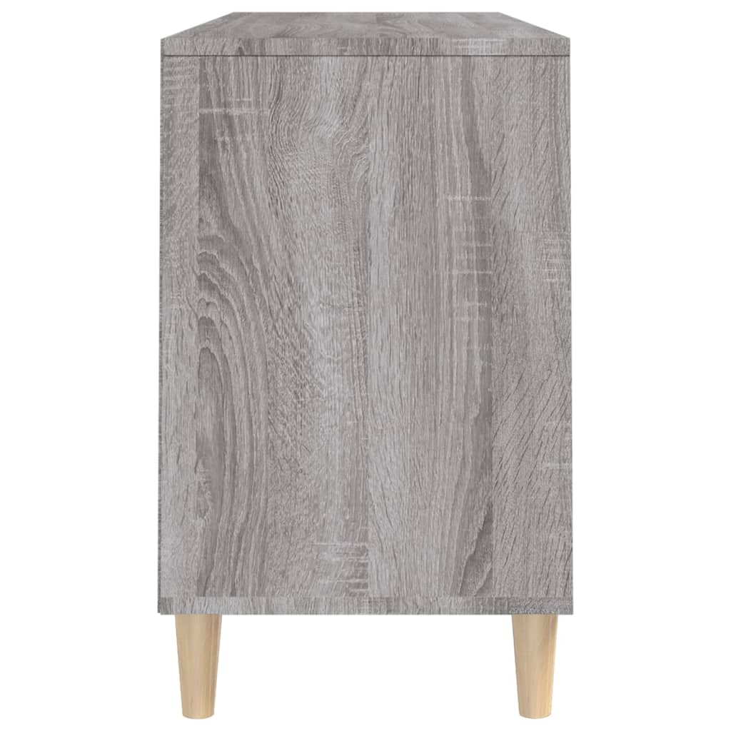 Schoenenkast 102x36x60 cm bewerkt hout sonoma grijs - AllerleiShop