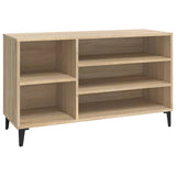 Schoenenkast 102x36x60 cm bewerkt hout sonoma eikenkleurig - AllerleiShop