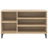 Schoenenkast 102x36x60 cm bewerkt hout sonoma eikenkleurig - AllerleiShop