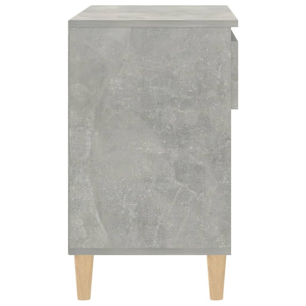 Schoenenkast 70x36x60 cm bewerkt hout betongrijs - AllerleiShop